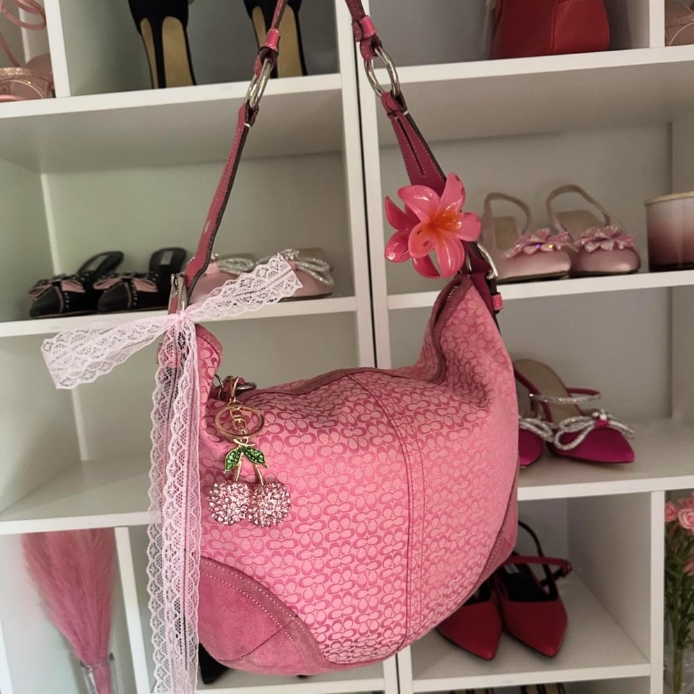 Coach Pink Shoulder Bag